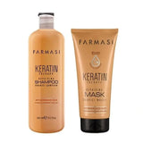 Keratin Therapy Shampoo & Hair Mask Bundle